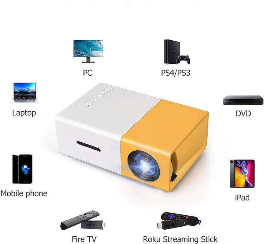 Cheapest LCD Portable Android Smart Mini 3D Theater Latest Mobile Phone Pico Pocket Mini Homeyg300 Projector