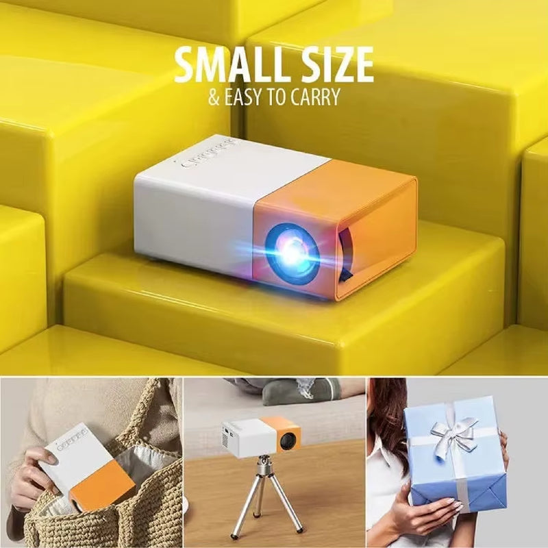 Cheapest LCD Portable Android Smart Mini 3D Theater Latest Mobile Phone Pico Pocket Mini Homeyg300 Projector